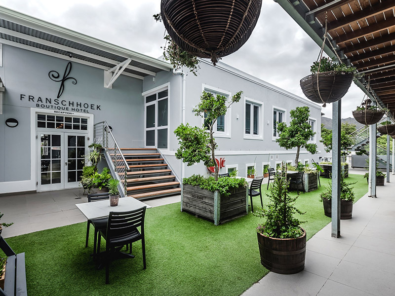 Launch of the newly redeveloped Franschhoek Boutique Hotel